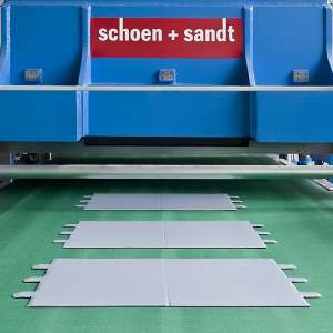 Automatische Bandstanzanlage bei montara