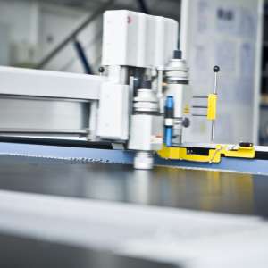 CNC Plotter Schneidkopf