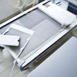 removing bubbleguard from plotting machine
