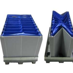 PLS with inbuild textile dunnage folding