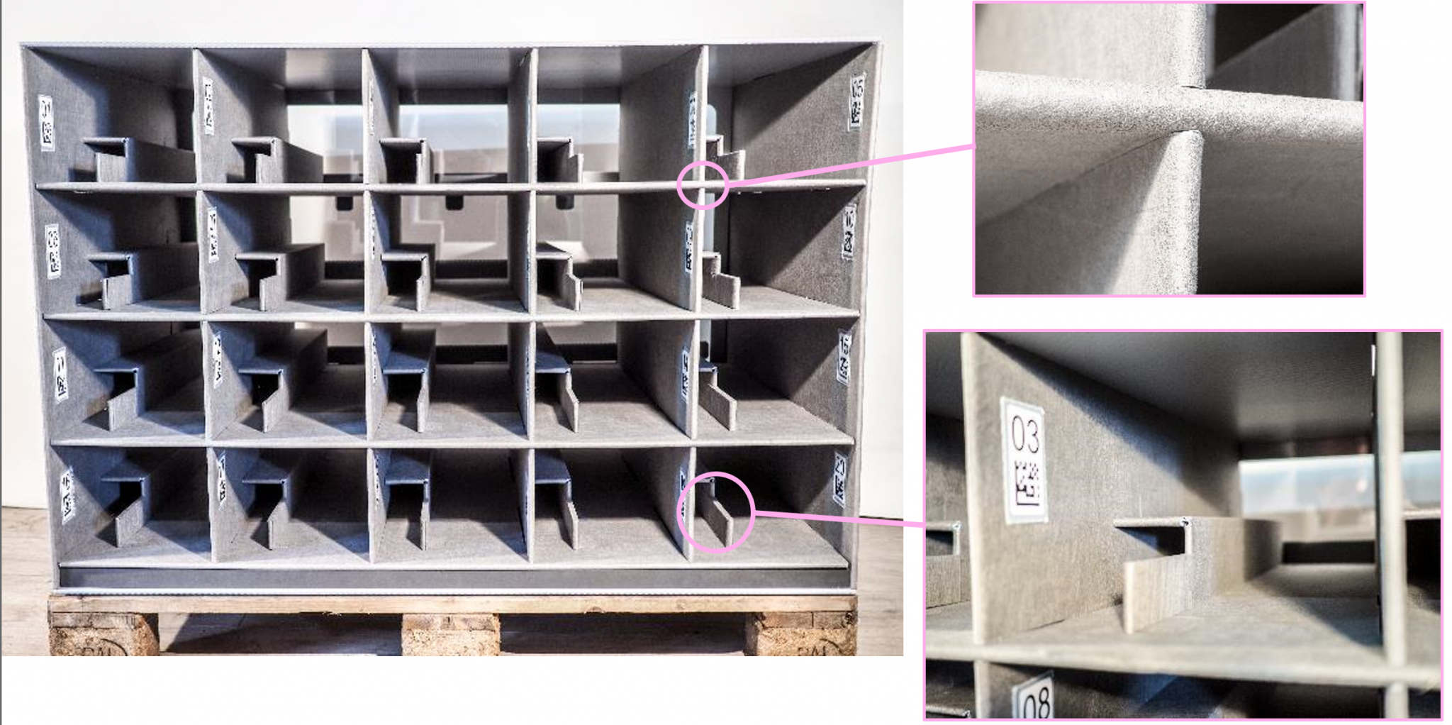 Bandanstellung Shelf Detail