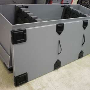custom container with base and lid