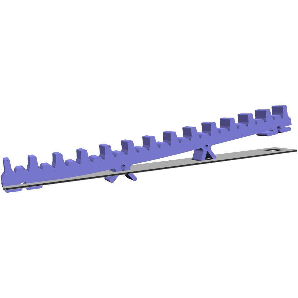 CAD view tara clip system