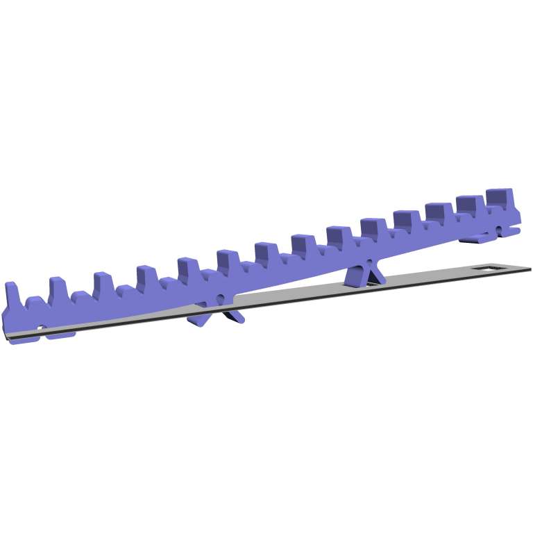 CAD view tara clip system