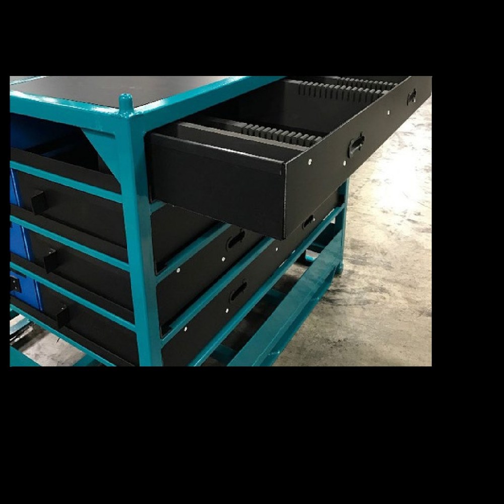rack drawer dunnage system