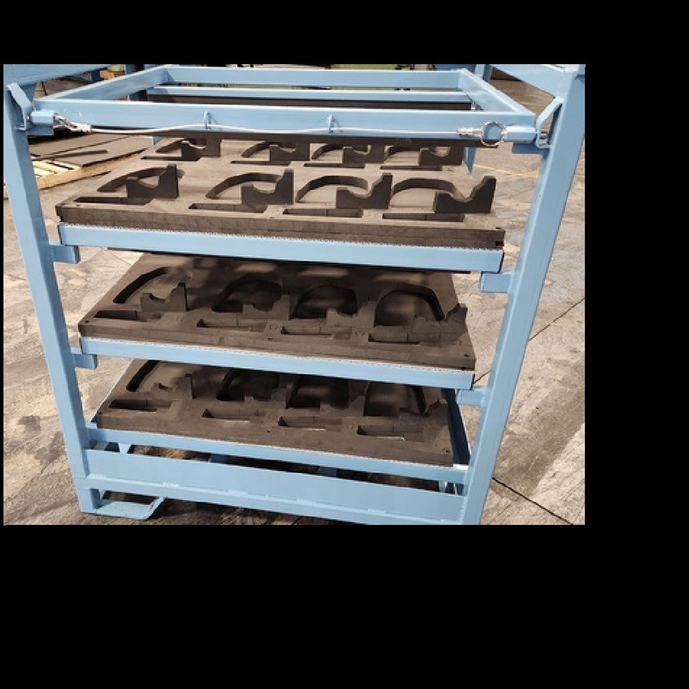 engineered rack systems with integrated dunnage